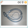 Carbon steel, stainless steel Whip check safety cable made in China